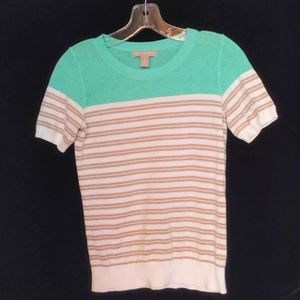 XS Banana Republic top w/mesh